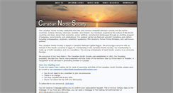 Desktop Screenshot of canadiannordicsociety.com